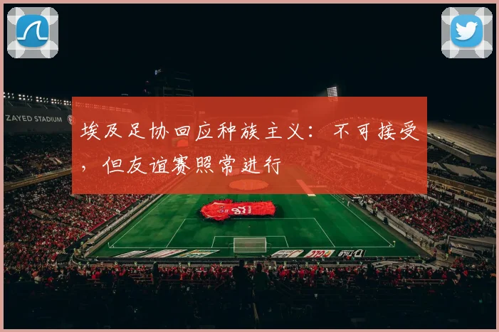 埃及足协回应种族主义：不可接受，但友谊赛照常进行